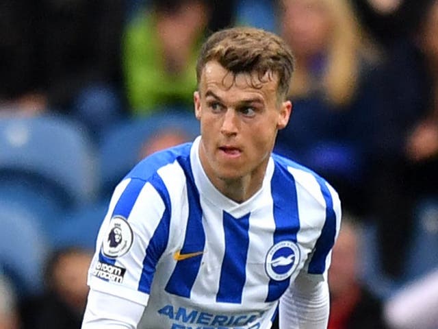 Brighton and Hove Albion’s Solly March has signed a new deal with the club (Anthony Devlin/PA)