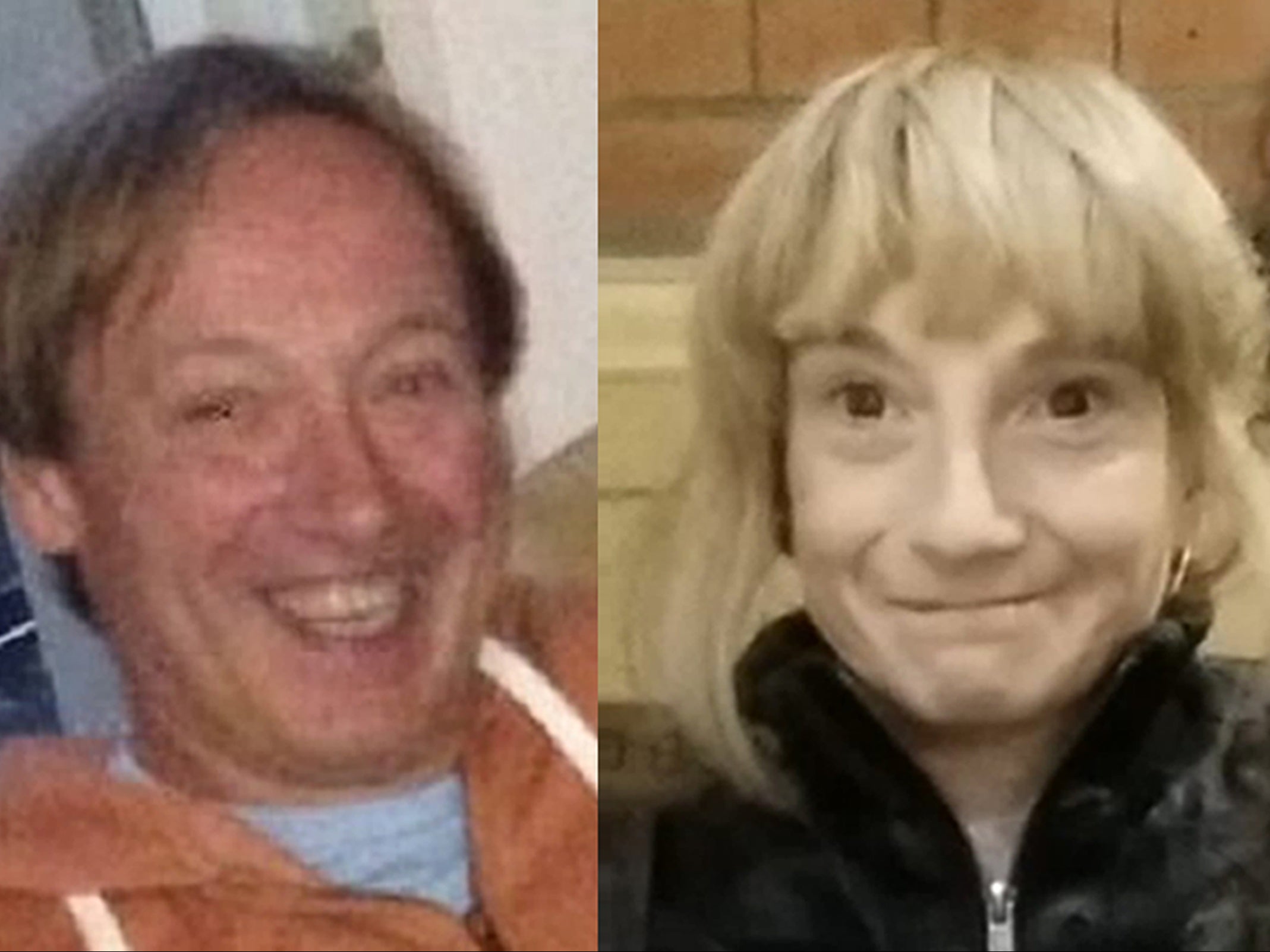 The deaths of Sharon Pickles, aged 49, and Clinton Ashmore, 59, are being treated as connected incidents