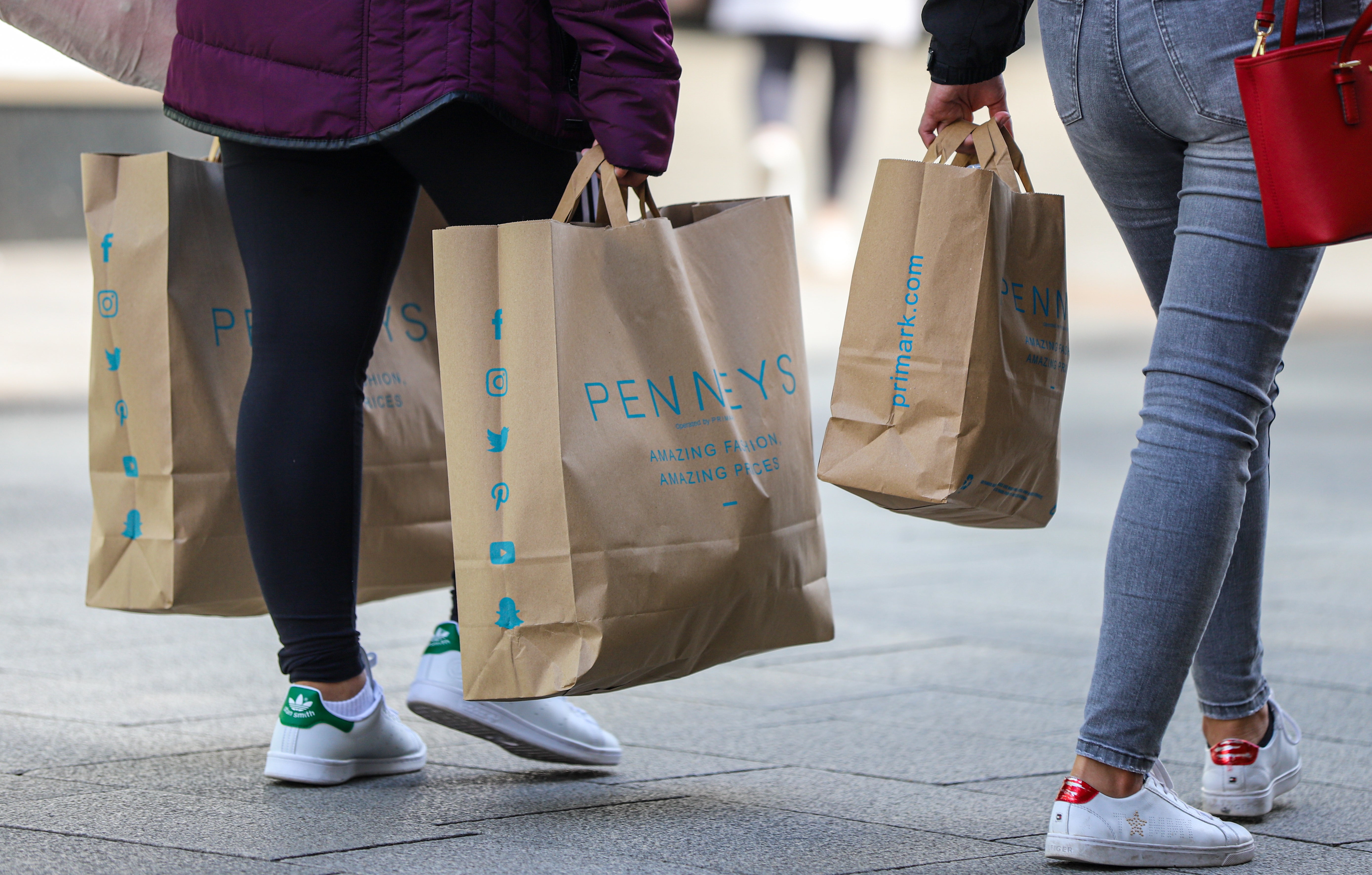 Shoppers are returning to high streets (Damien Storan/PA)