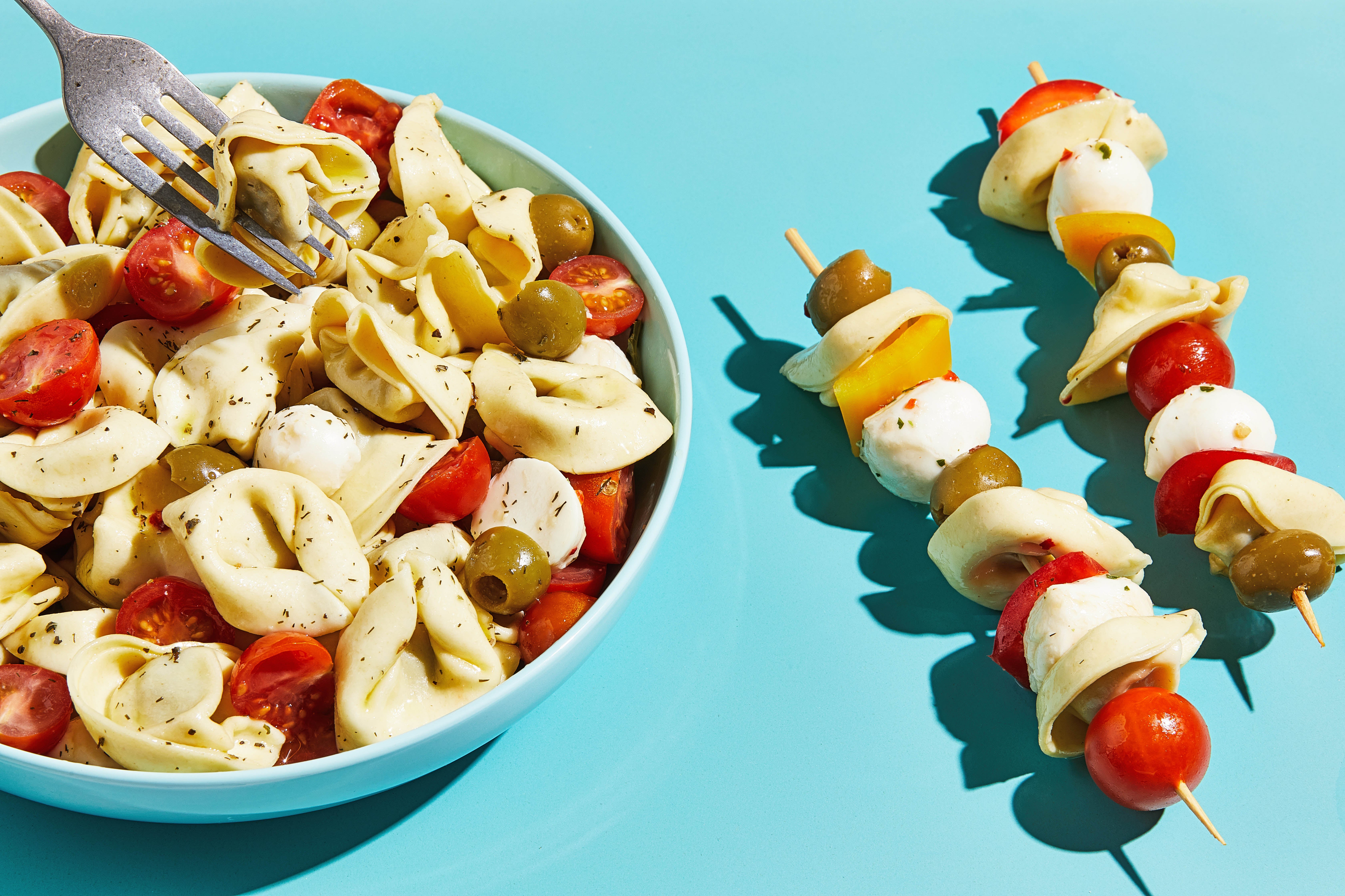 These skewers might persuade picky-eaters to finish their veggies