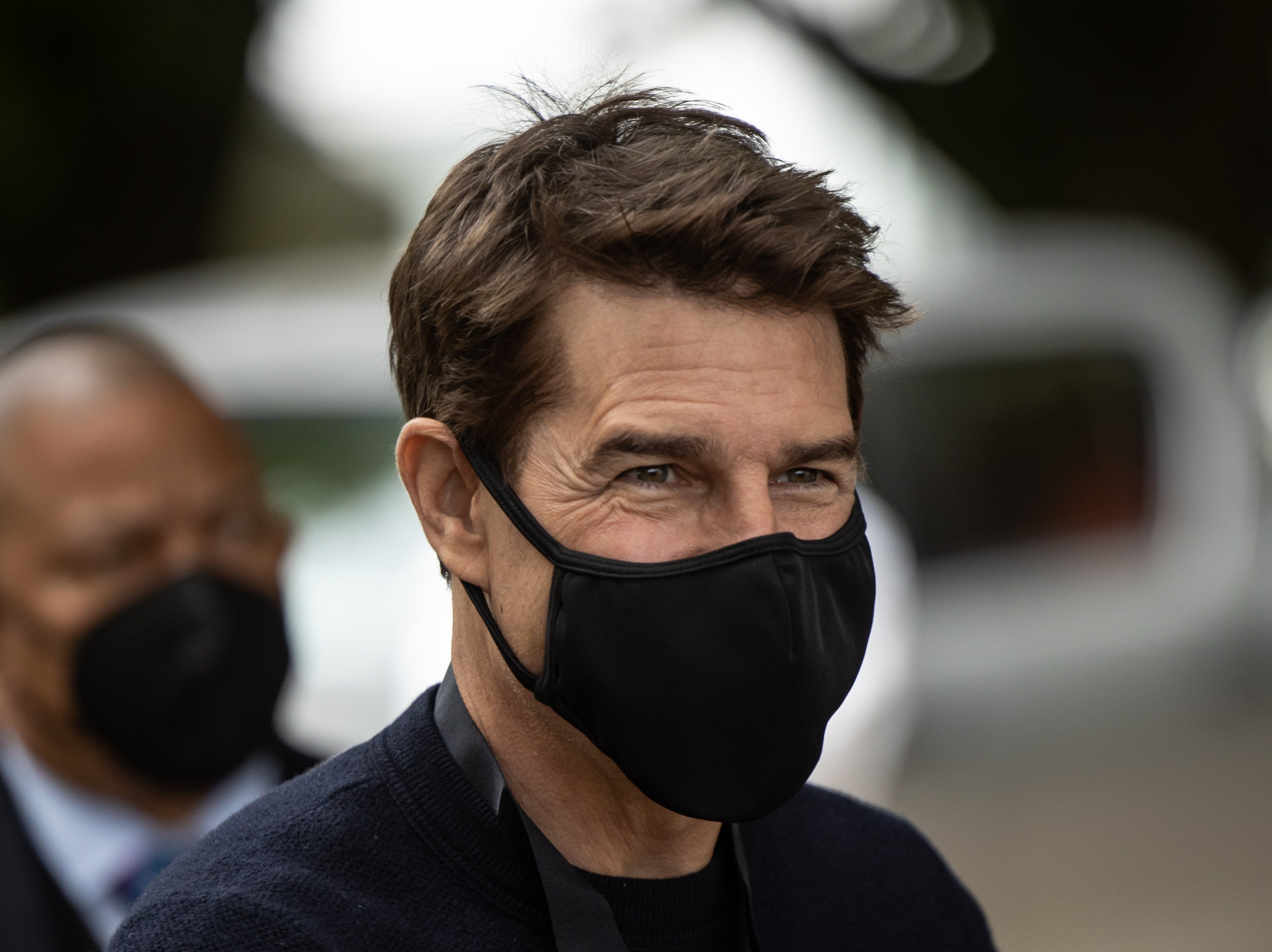 <p>Tom Cruise pictured at Chichester’s Goodwood Festival of Speed in July 2021</p>