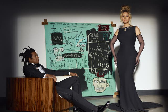 <p>Jay-Z and Beyonce star in the “About Love” campaign</p>