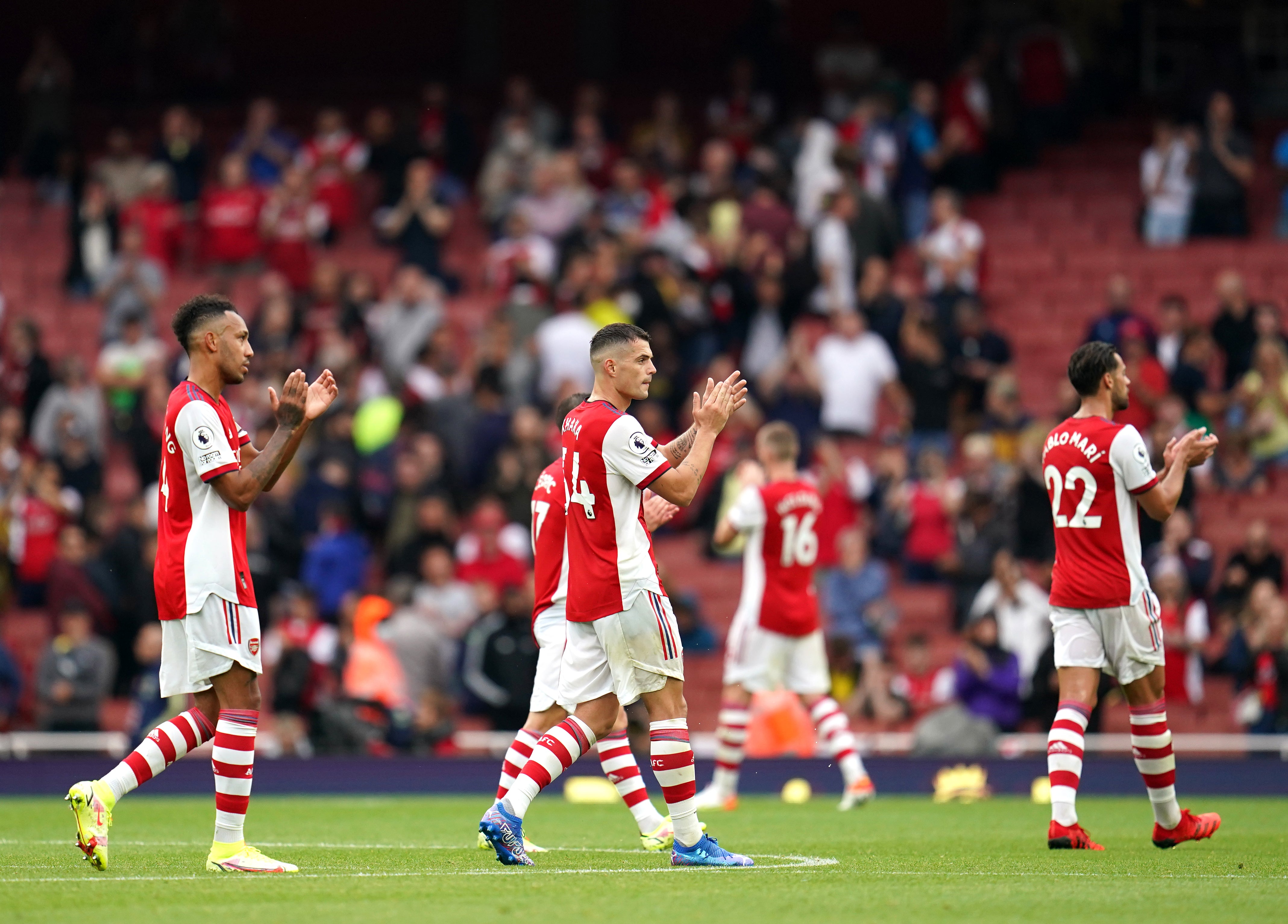 Arsenal have lost both of their opening Premier League games of the new season. (Nick Potts/PA)