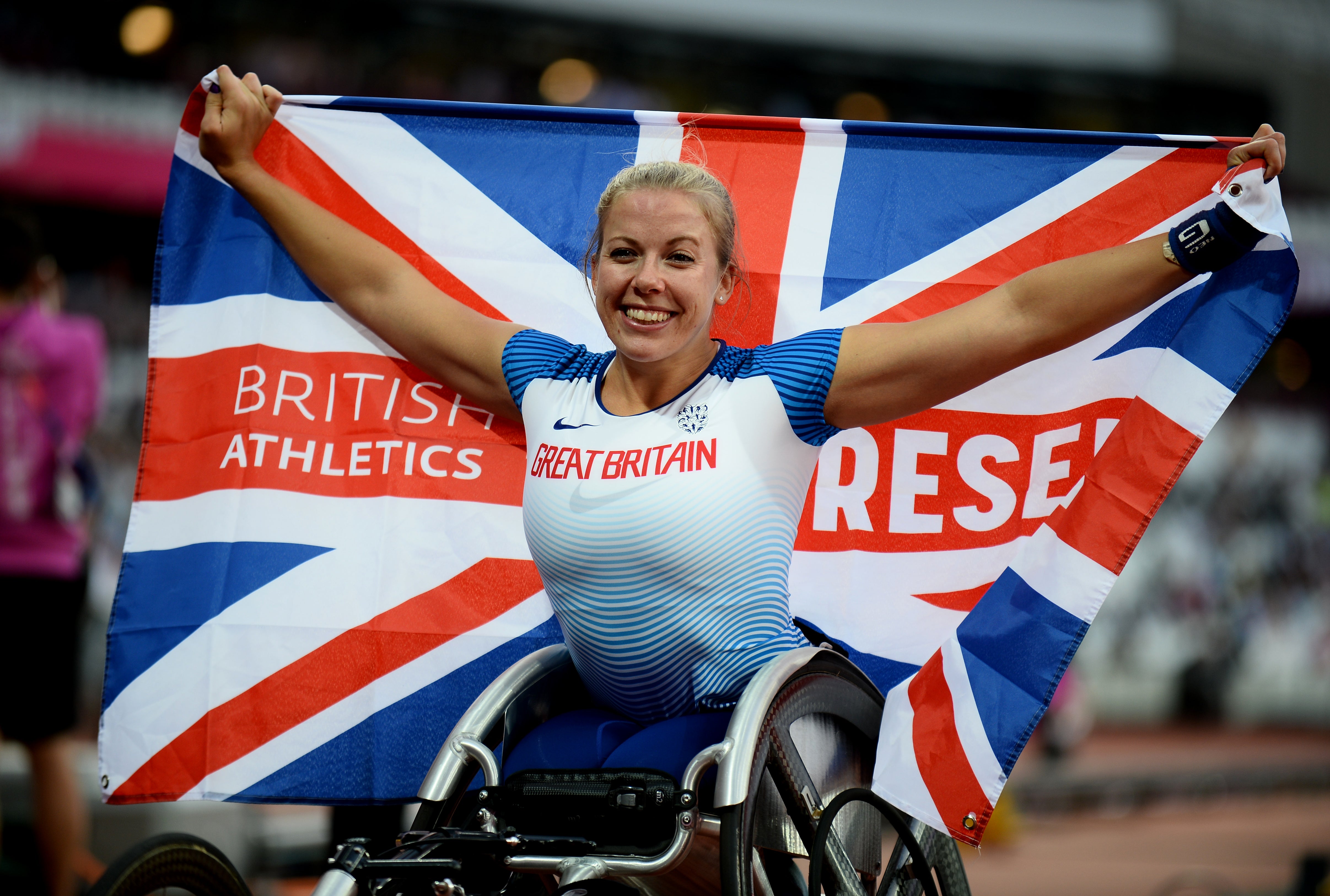 Cockroft at the London Stadium in 2017