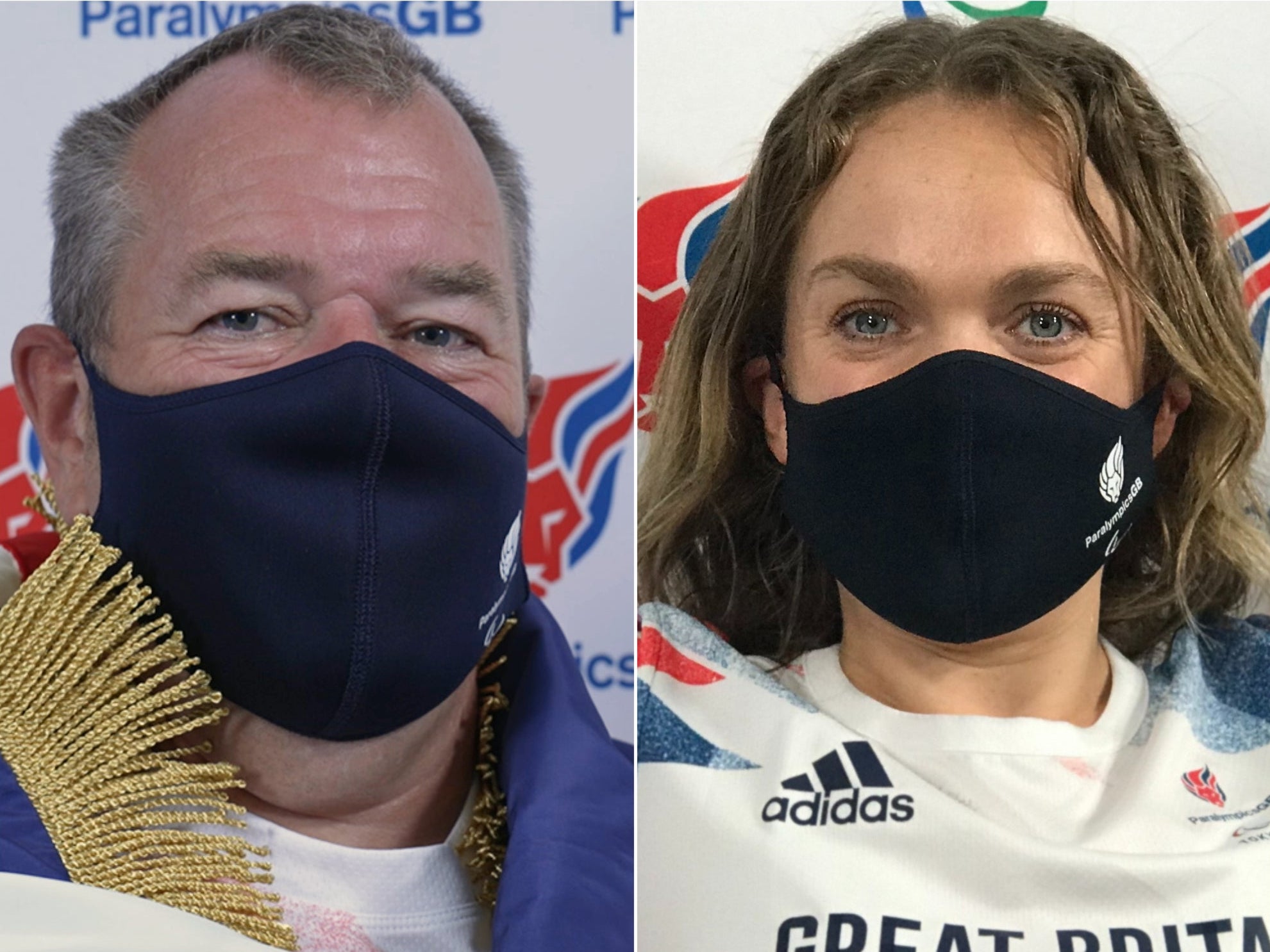 John Stubbs and Ellie Simmonds will be Great Britain flagbearers for the Tokyo Paralympics opening ceremony (PA)