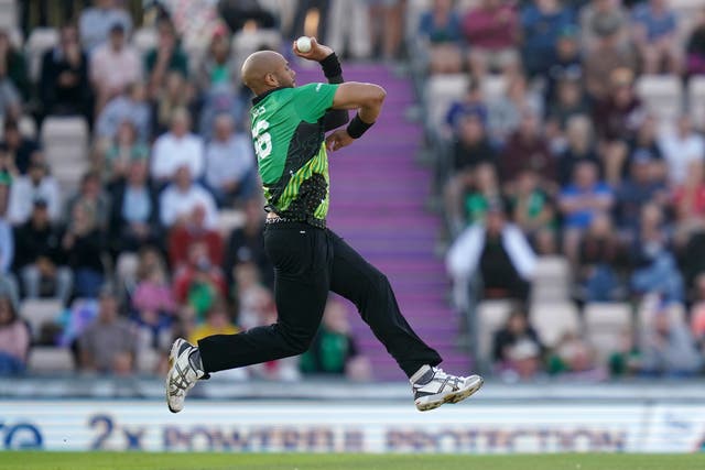 <p>Tymal Mills is renowned for his ability to bowl in excess of 90mph</p>