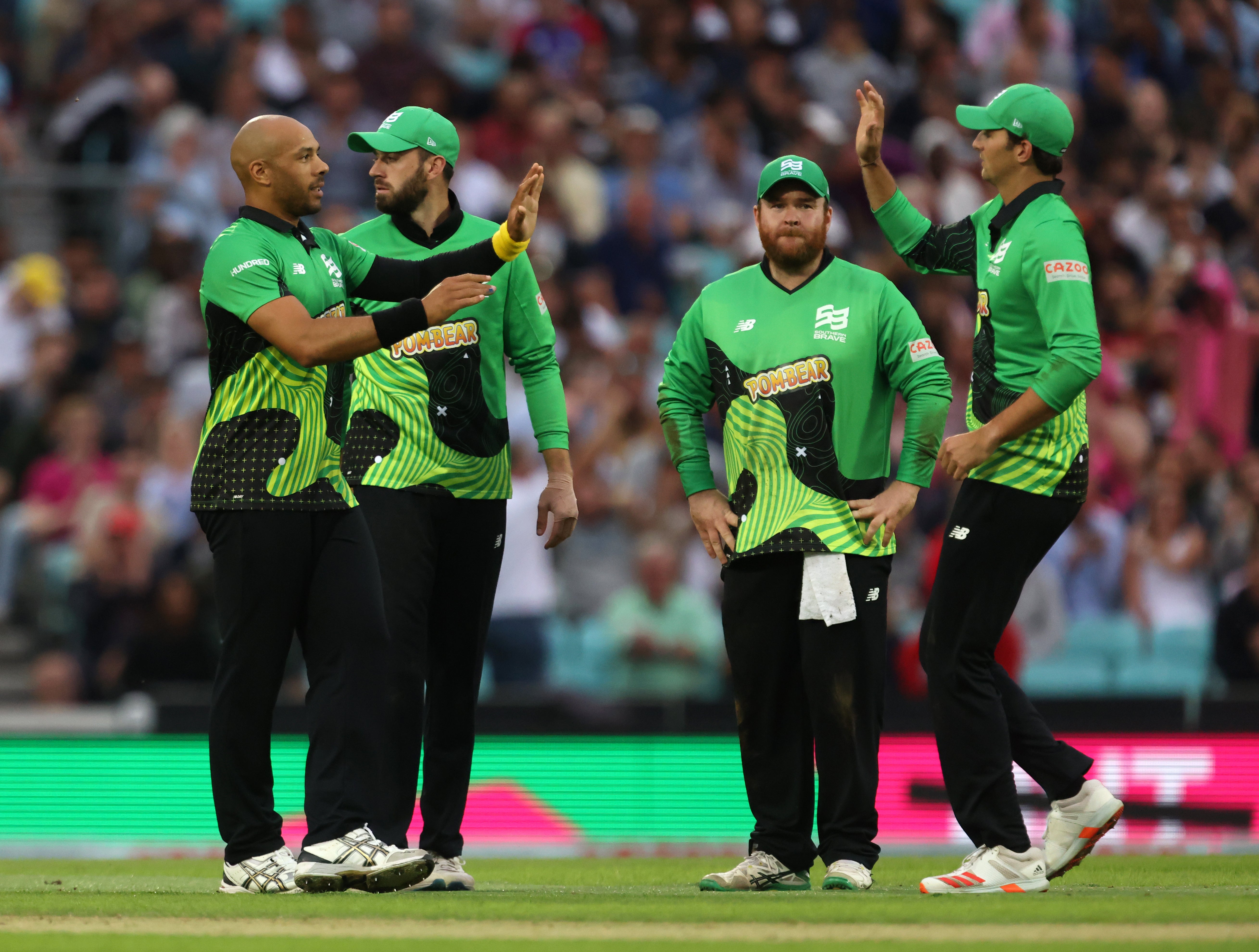 Tymal Mills (left) impressed in the inaugural edition of The Hundred