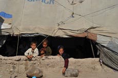 Hundreds of Afghans in refugee camps waiting more than a year for UK to fulfil resettlement promise