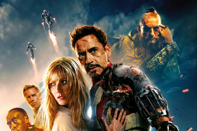 <p>A poster for 2013’s Marvel sequel ‘Iron Man 3'</p>