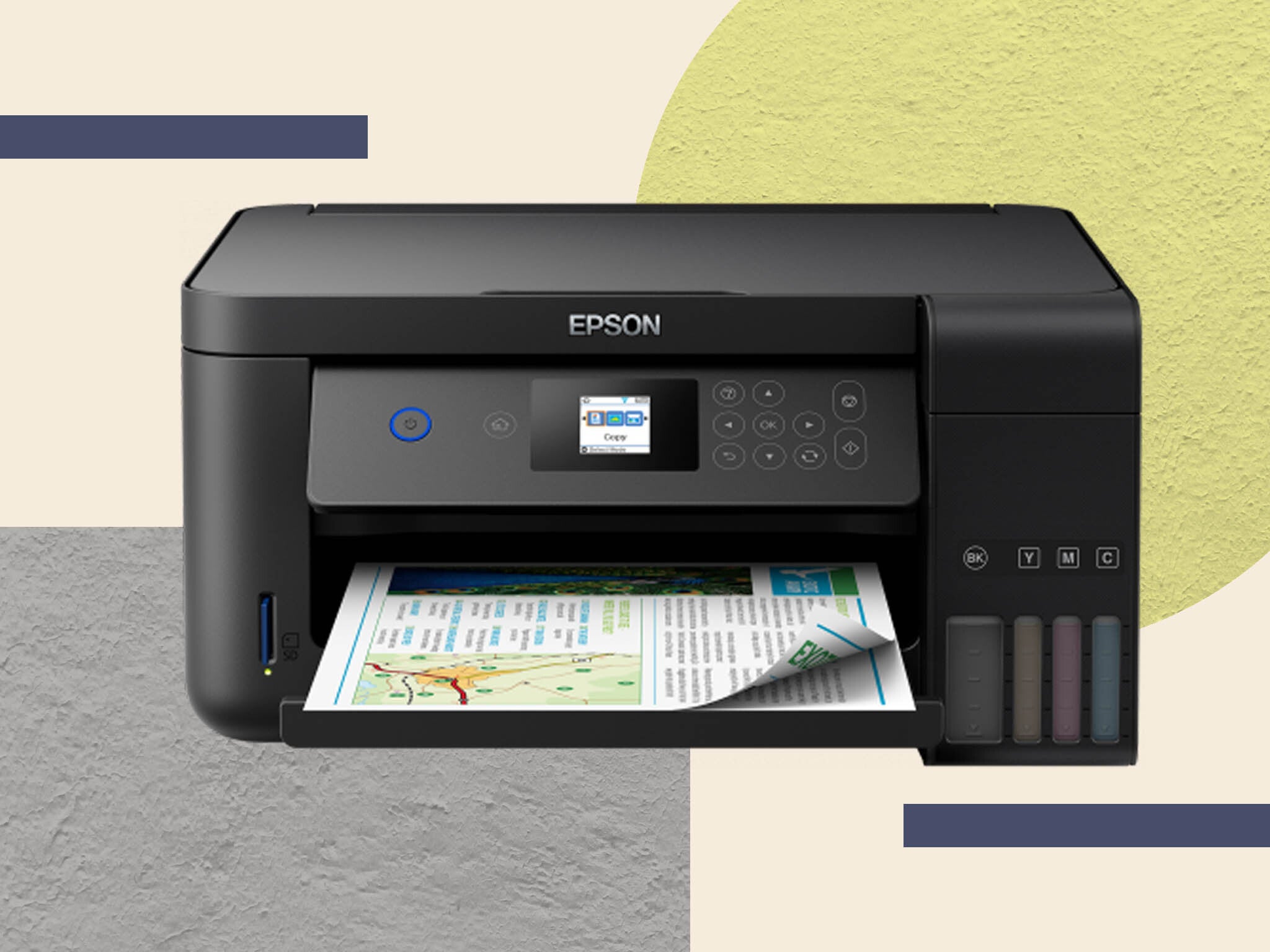 Epson says that by using tanks instead of notoriously expensive cartridges, users can save up to 90 per cent on ink cost