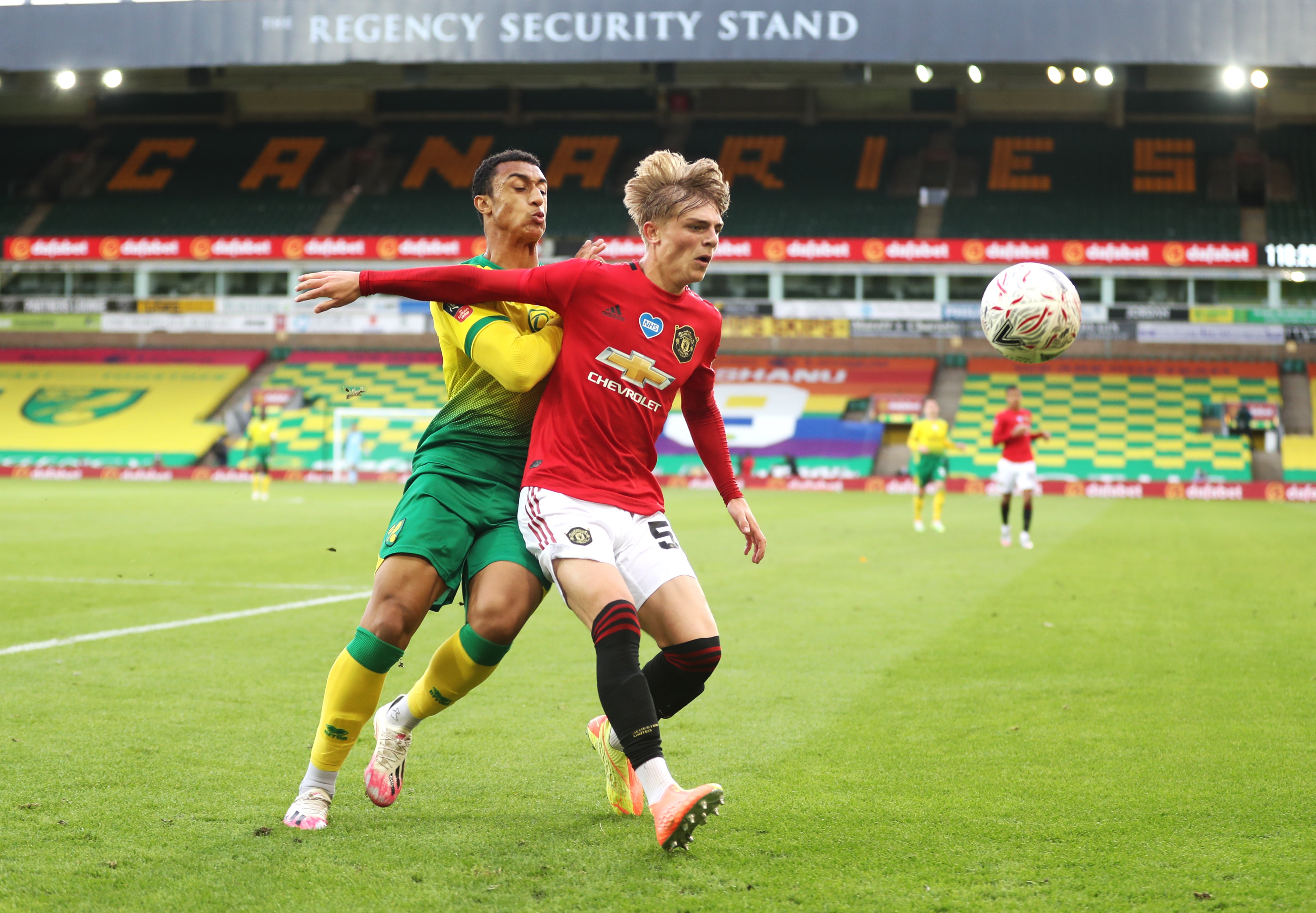 Brandon Williams (right) will be out to make an impact at Carrow Road (Catherine Ivill/NMC Pool/PA)