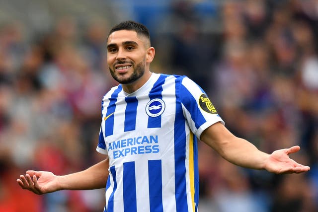 Brighton are hopeful injured striker Neal Maupay will be back in action next weekend (Anthony Devlin/PA)