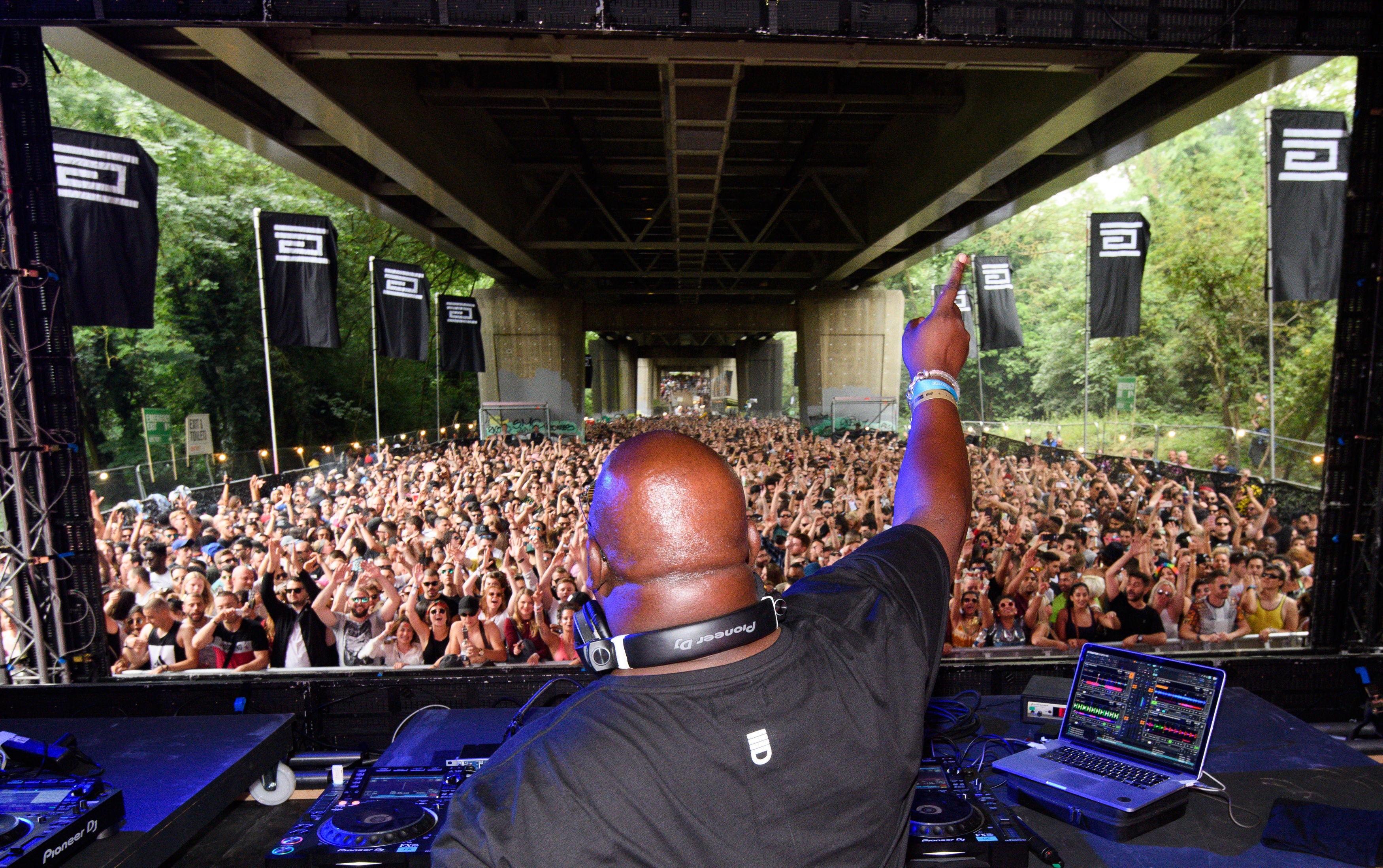 Carl Cox at the Junction 2 festival in London, 2018