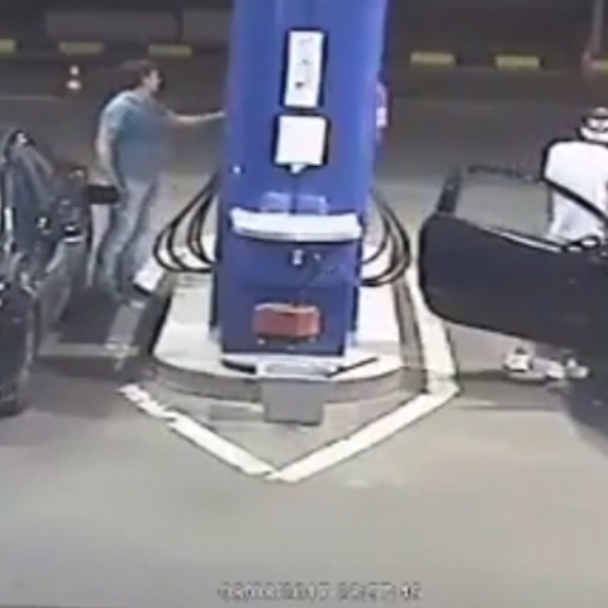 can you smoke a cigarette at a gas station Safety expert says woman smoking in gas station put others in danger