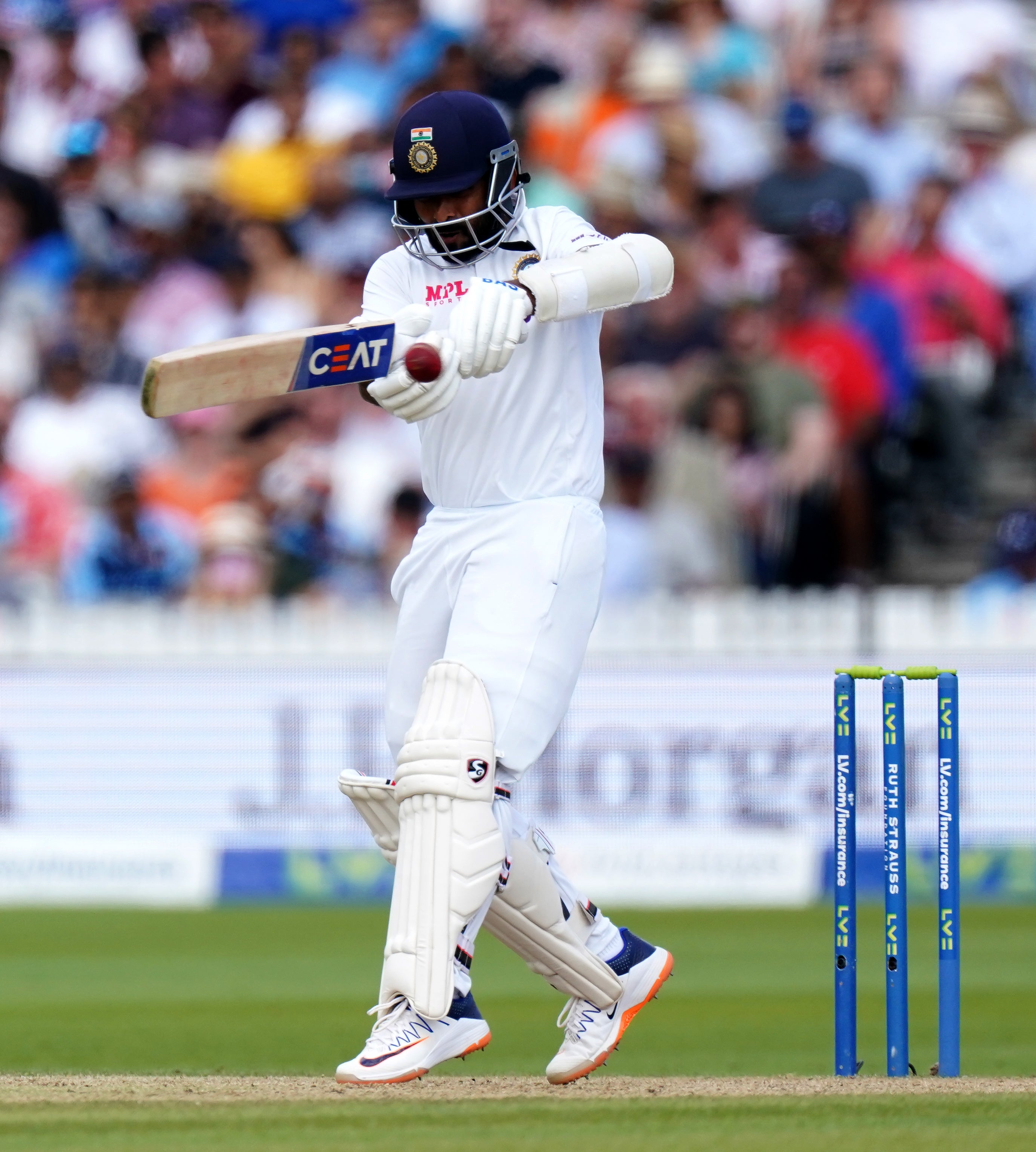 Ajinkya Rahane has brushed aside recent talk over his form (Zac Goodwin/PA)