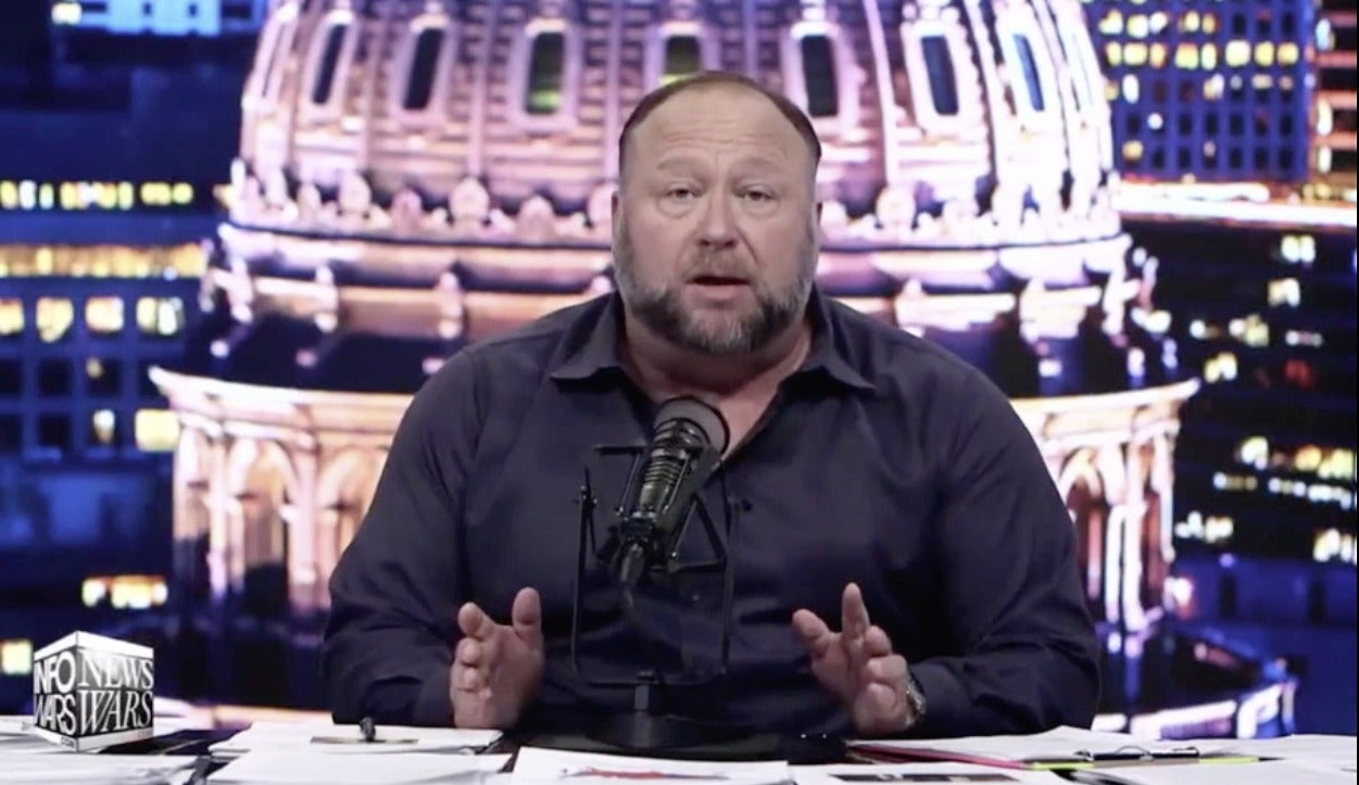 Alex Jones feeds the disbelief and accusations that surround major tragedies