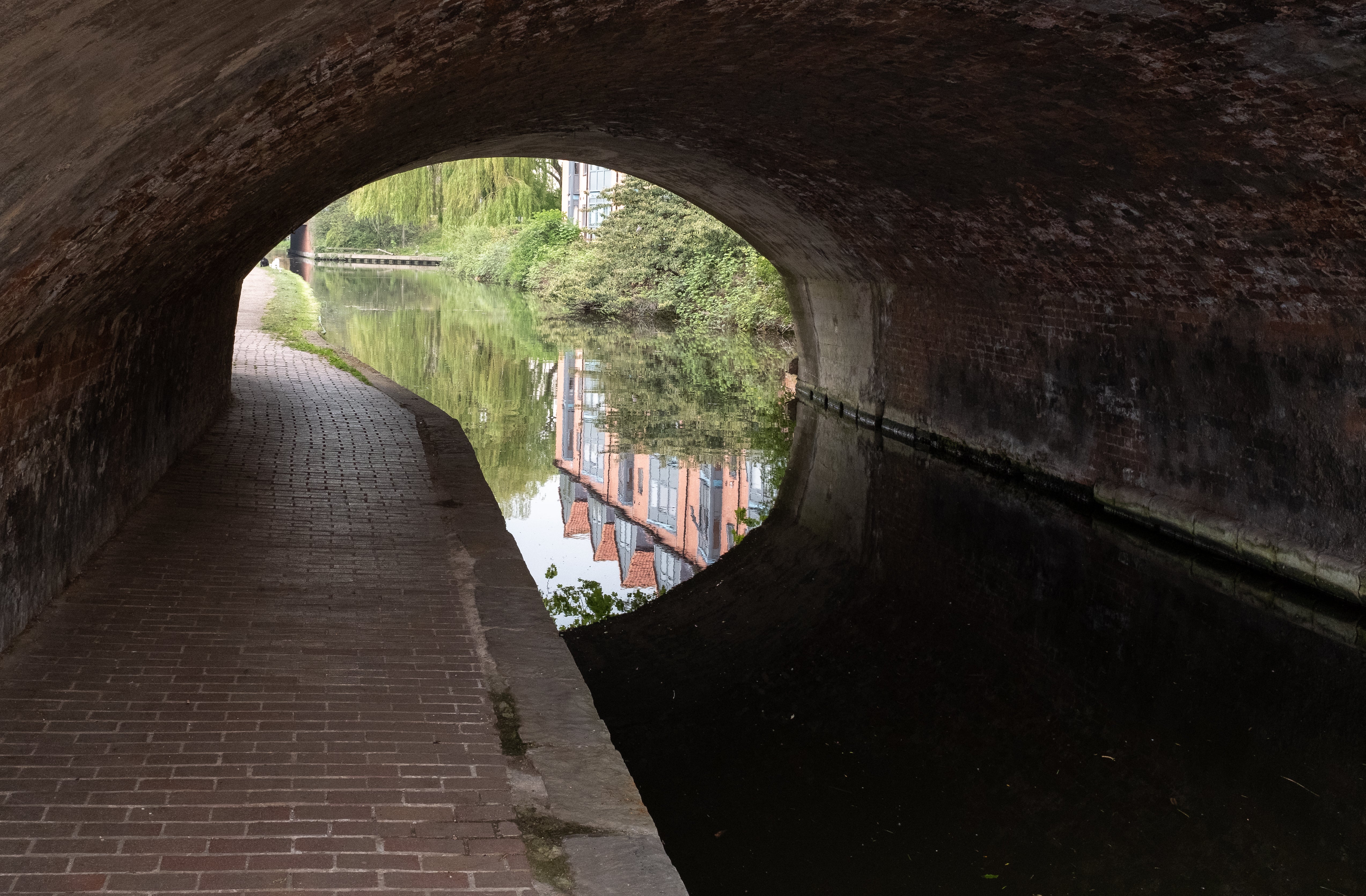 Police said they were alerted to reports of a boy trapped in the Chesterfield Canal, pictured, on Wednesday afternoon [file photo]
