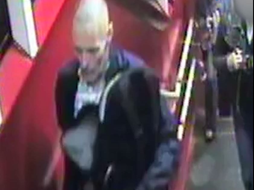 Detectives have said Lee Peacock was seen at North Wembley station on the night that two people were found dead by police