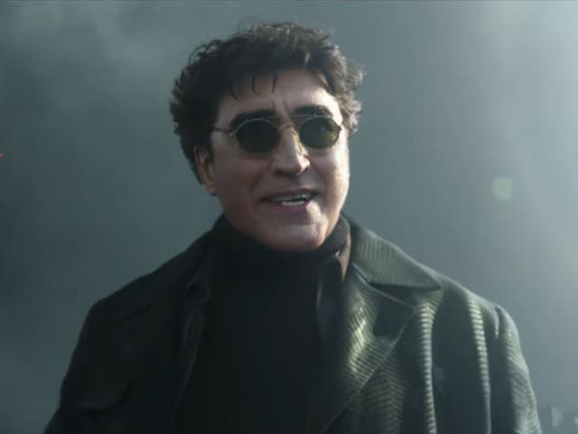 <p>Alfred Molina as Dr Otto Octavius in the trailer for ‘No Way Home'</p>