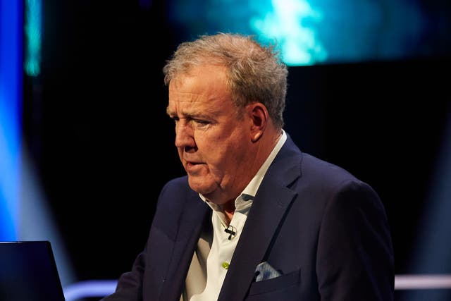 <p>Jeremy Clarkson on ‘Who Wants to Be a Millionaire?'</p>