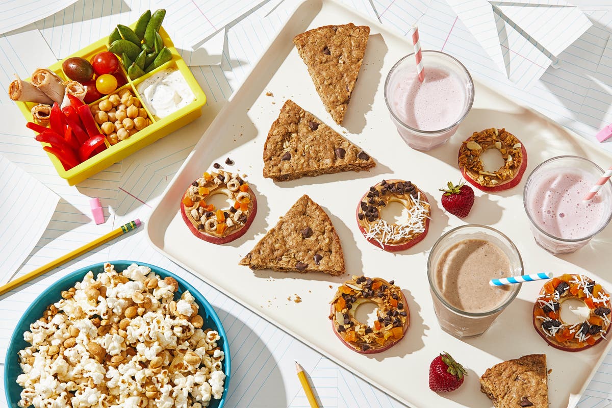 Back to school and work snacks to encourage healthy eating