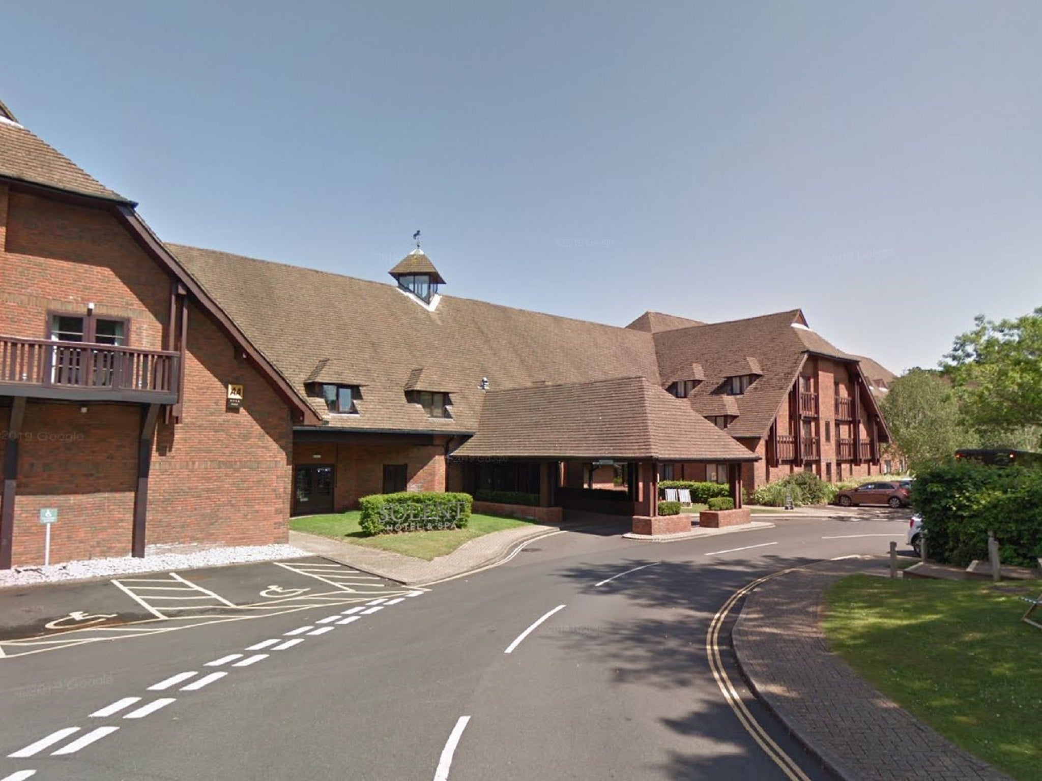 Twenty-four people were taken to hospital after toxic fumes were accidentally released at a four-star luxury hotel in Hampshire