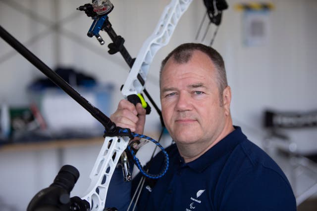 Archer John Stubbs was selected as a flagbearer for ParalympicsGB (imagecomms/ParalympicsGB handout)