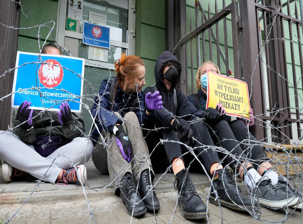 POLONIA-BIELORRUSIA-MIGRANTES