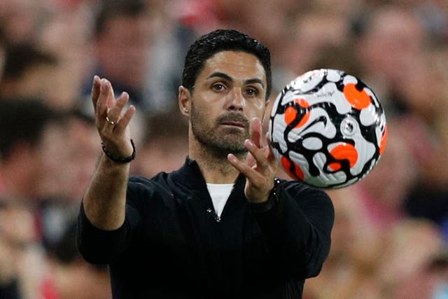 <p>Mikel Arteta provided an assist of sorts for Arsenal’s third goal at Vicarage Road </p>