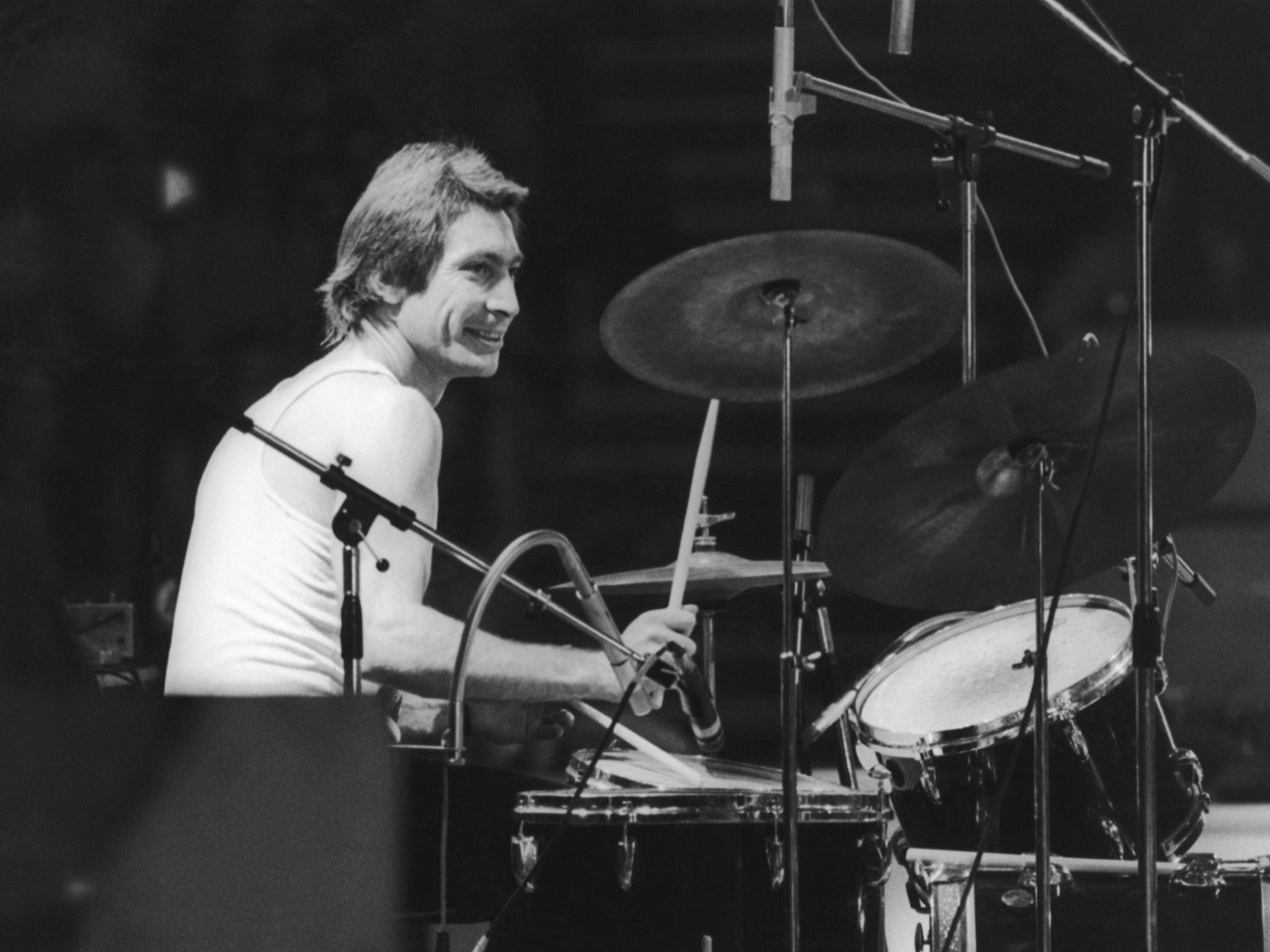 <p>Charlie Watts </p>