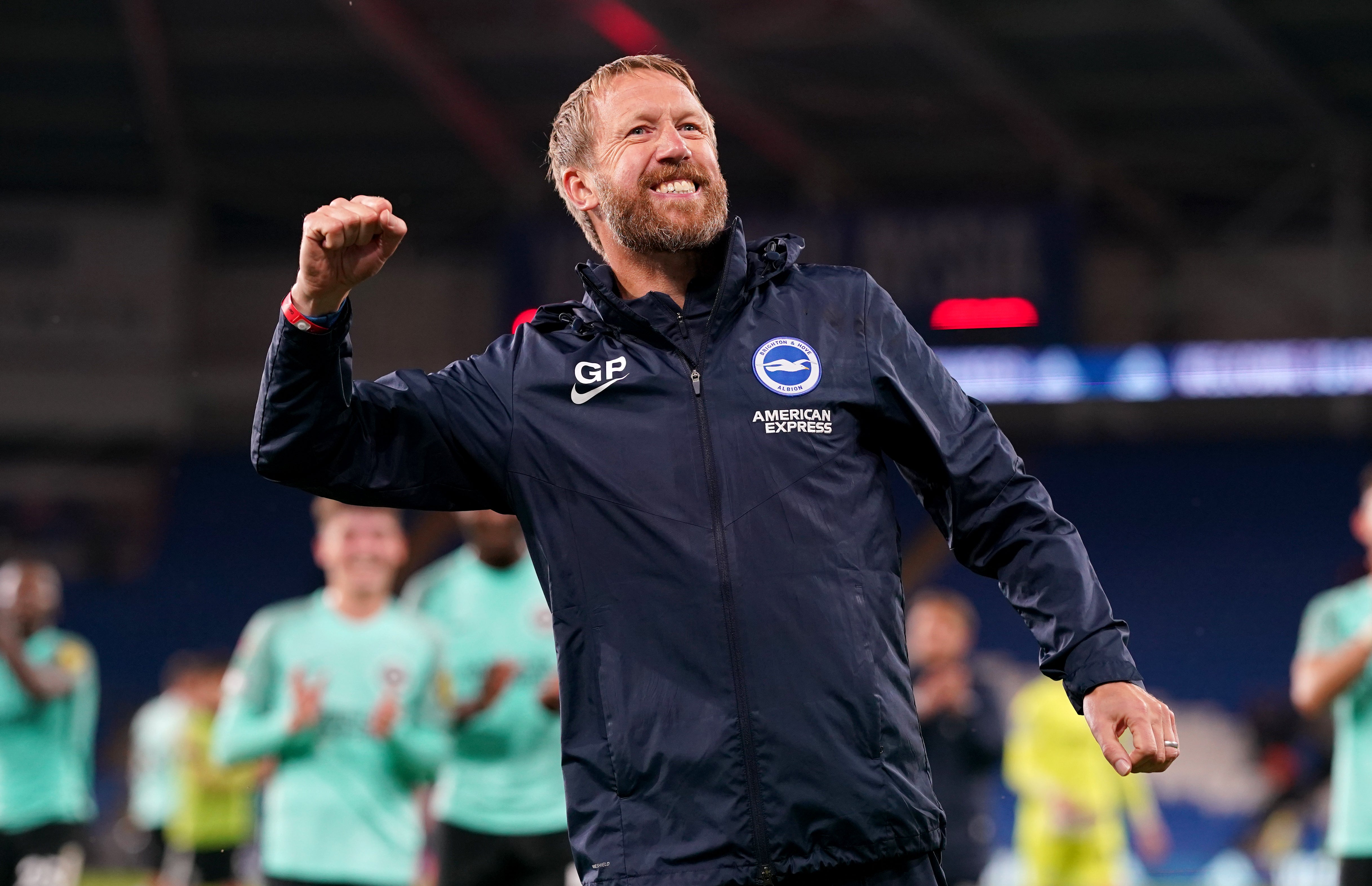 Brighton boss Graham Potter is delighted with the work of the club’s academy in producing young players (David Davies/PA)