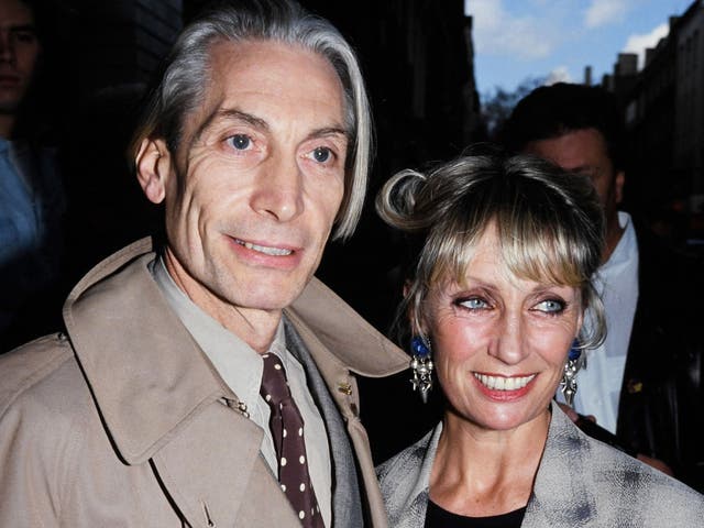 Charlie Watts y Shirley Shepherd