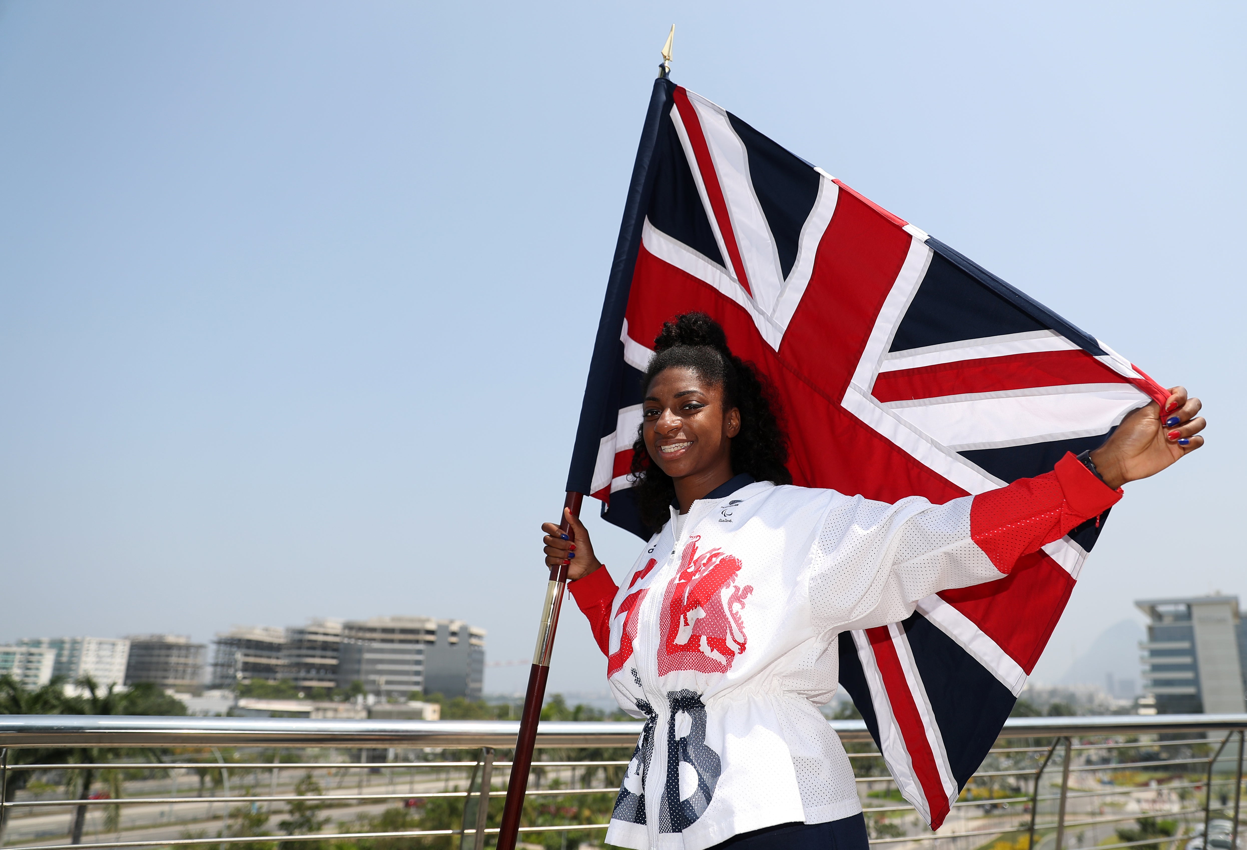 Kadeena Cox was Great Britain’s closing ceremony flagbearer in Brazil (Andrew Matthews/PA)