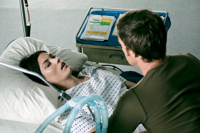 <p>Jennifer Carpenter as Debra Morgan and Michael C Hall as Dexter Morgan in the reviled ‘Dexter’ finale</p>