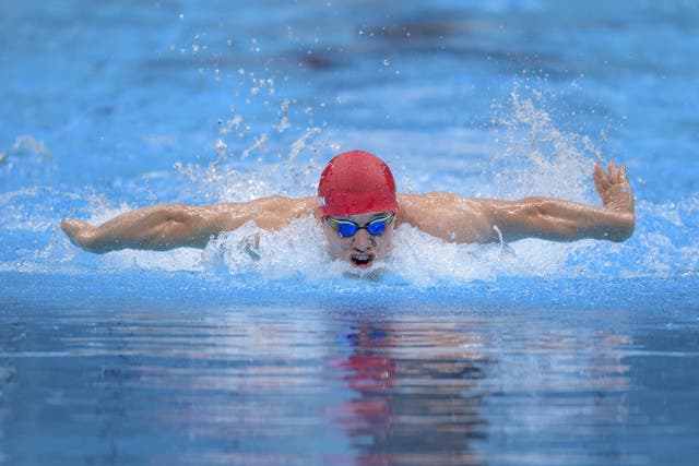 Great Britain’s Reece Dunn claimed silver on his Paralympic debut (Joel Marklund for OIS/PA)