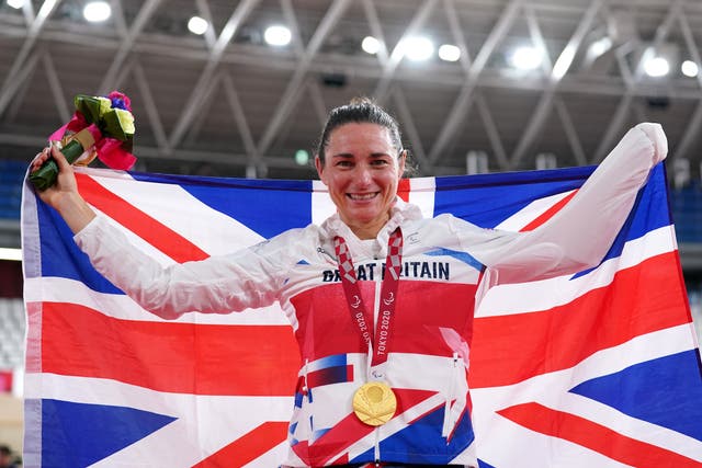 <p>Dame Sarah Storey claimed another Paralympic gold medal on Wednesday (Tim Goode/PA)</p>