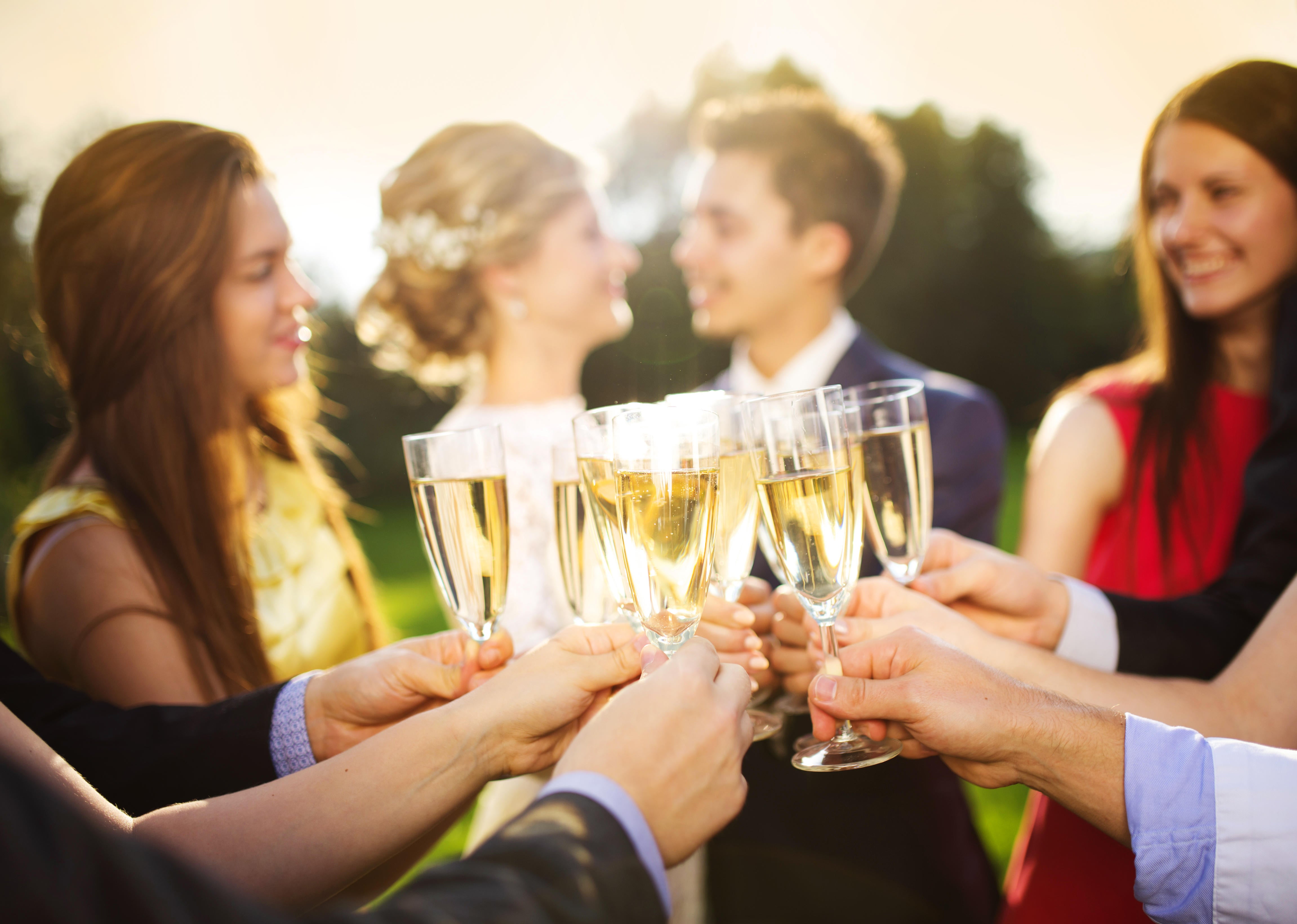 The cost of being a wedding guest can really add up (Alamy/PA)