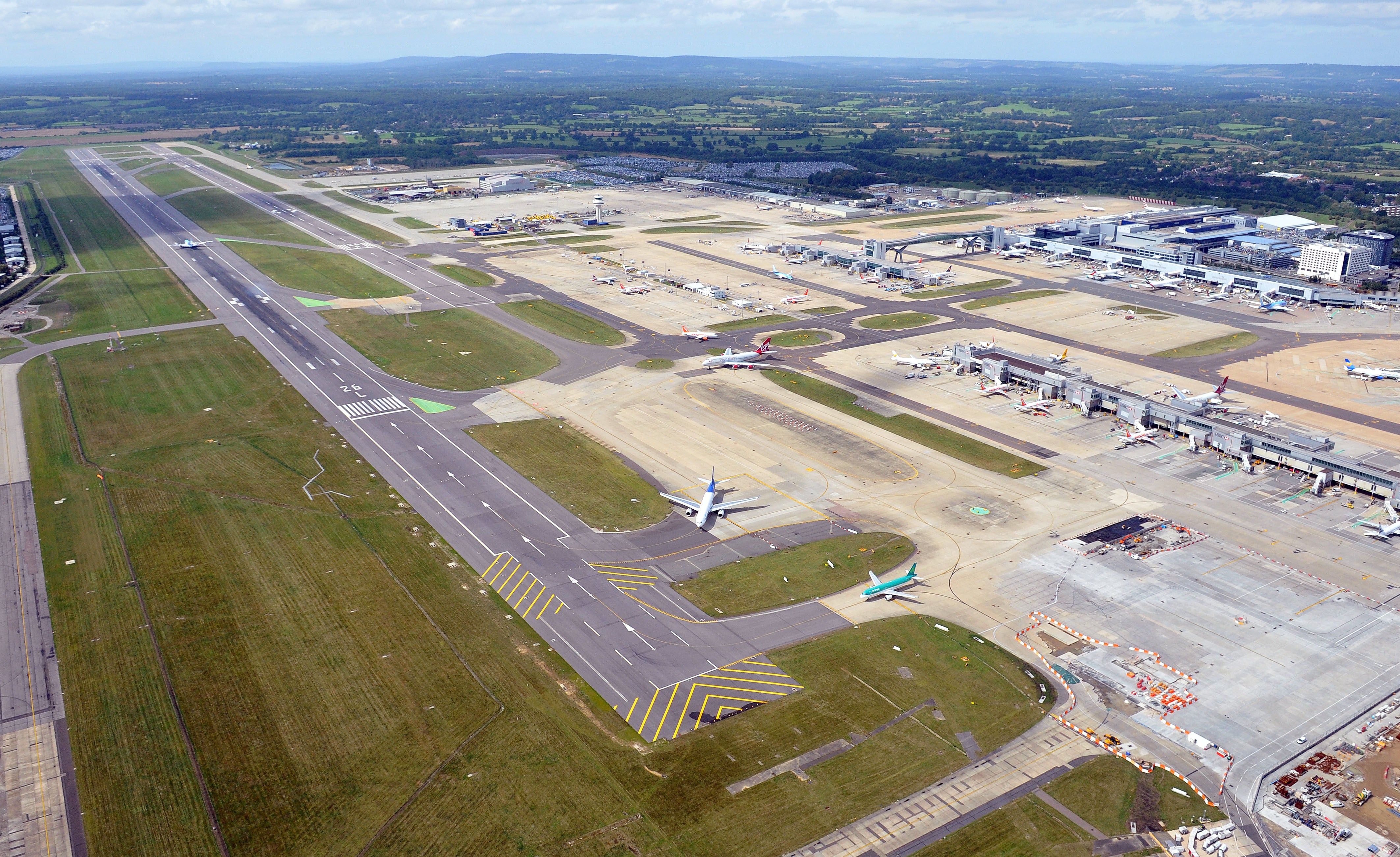 <p>Gatwick is one of the airports being targeted </p>