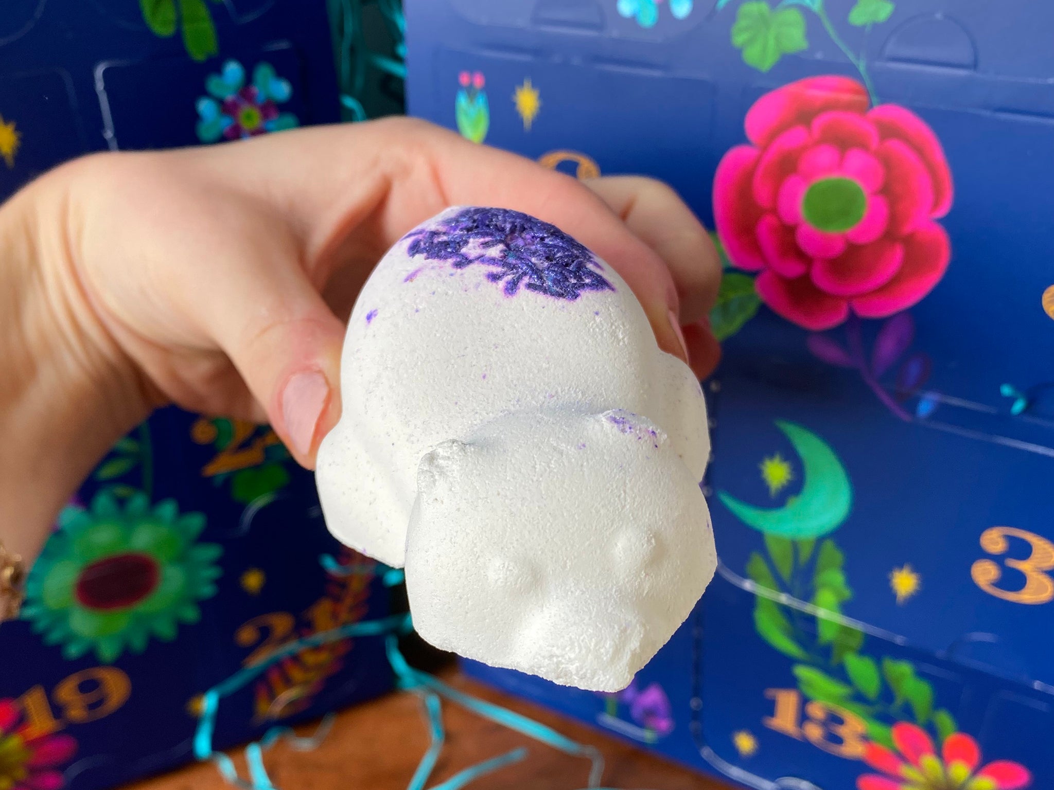 The sleepy bear bath bomb