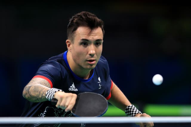 Great Britain’s Will Bayley won table tennis gold in Rio (Adam Davy/PA)
