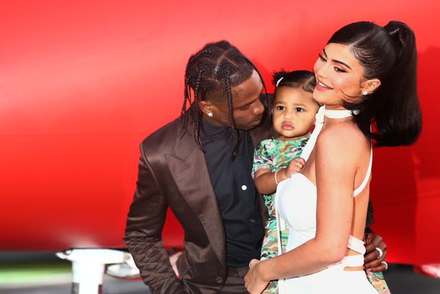 <p>Kylie Jenner and Travis Scott spark mixed reactions after surprising Stormi with school bus</p>