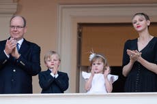 Princess Charlene says she is ‘thrilled’ to be reunited with family after three months apart due to operation