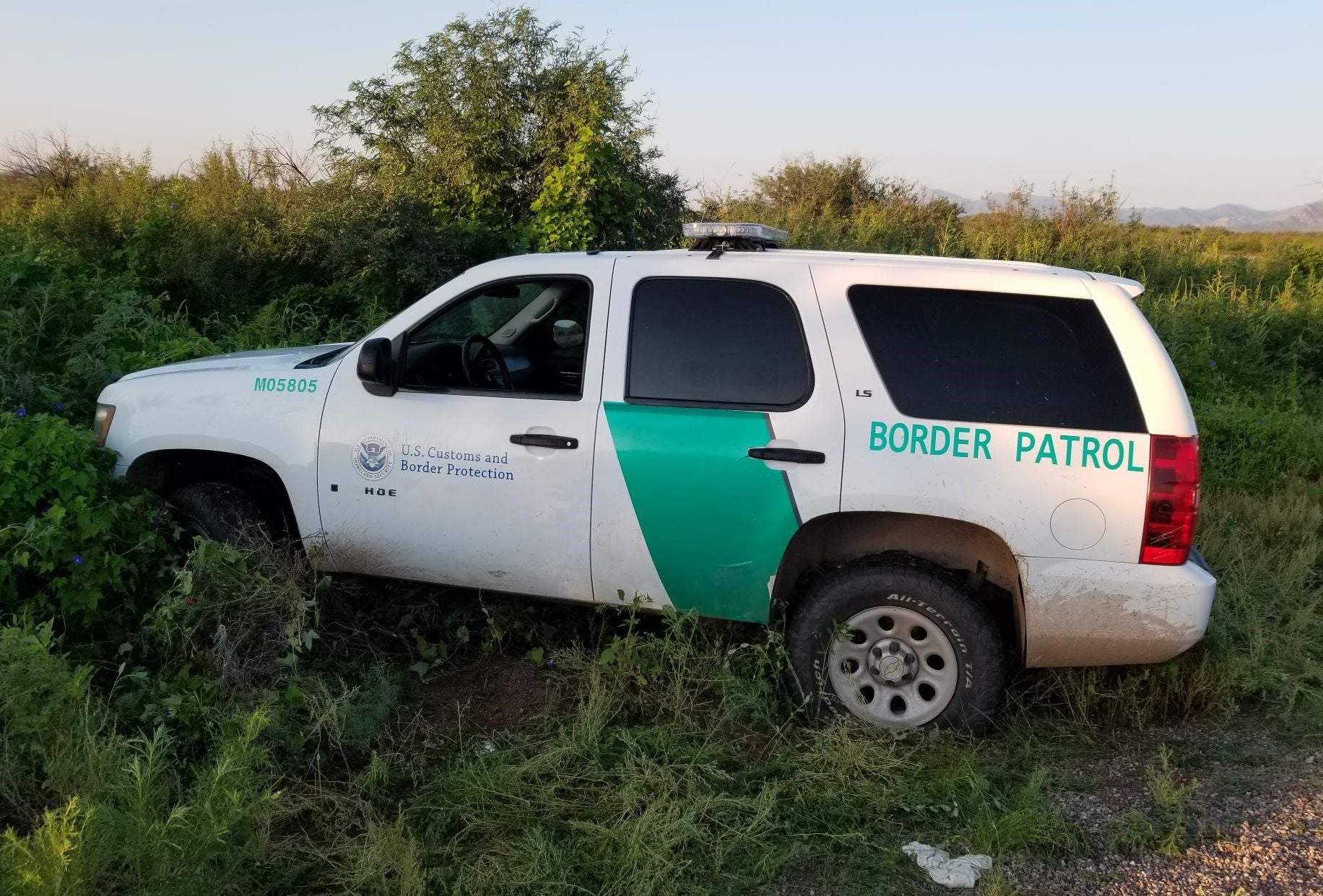 The interim Chief Patrol Agent shared an image of the car used by the man who drove 10 migrants in