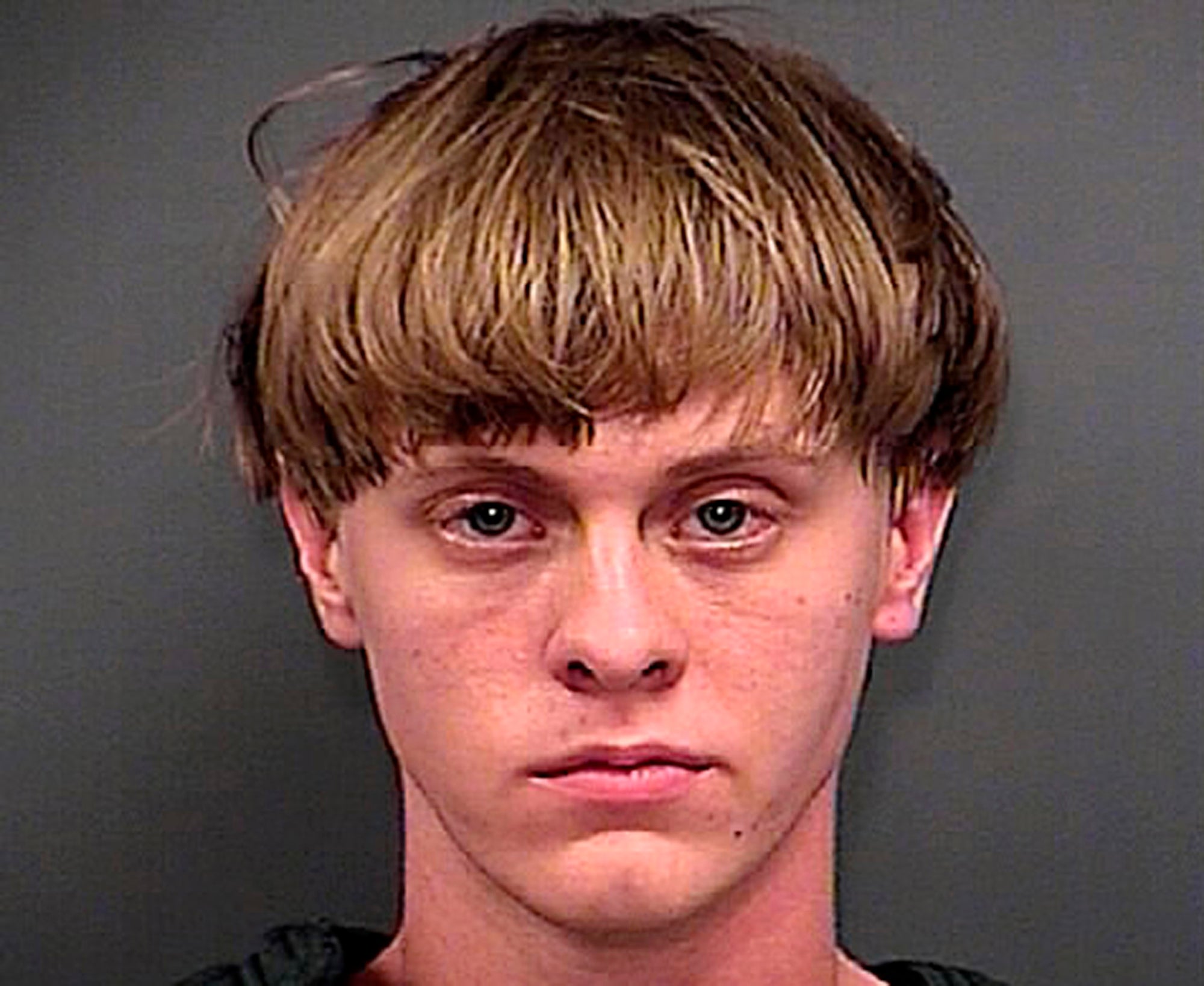 <p>Dylann Roof murdered nine worshippers at a church in South Carolina </p>
