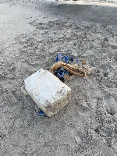 A ‘suspicious package’ found at a Florida Keys beach had 25 bricks of cocaine worth $1 million
