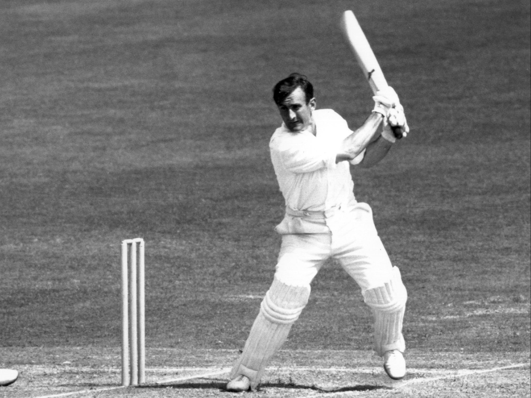 Ted Dexter batting against Australia at Hove in1964