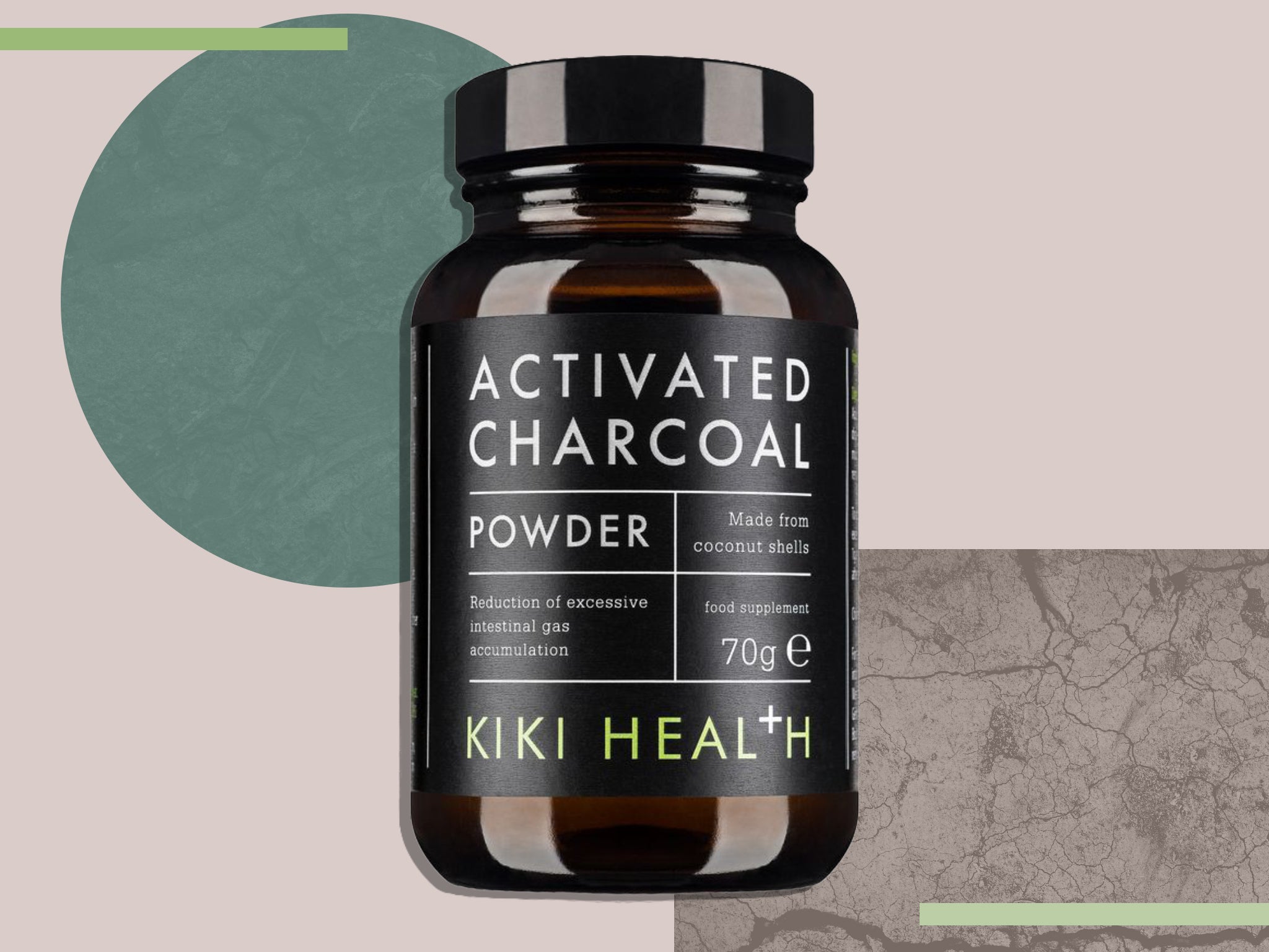 As charcoal absorbs toxins naturally, it can lift surface stains and can even soothe digestive issues when taken orally
