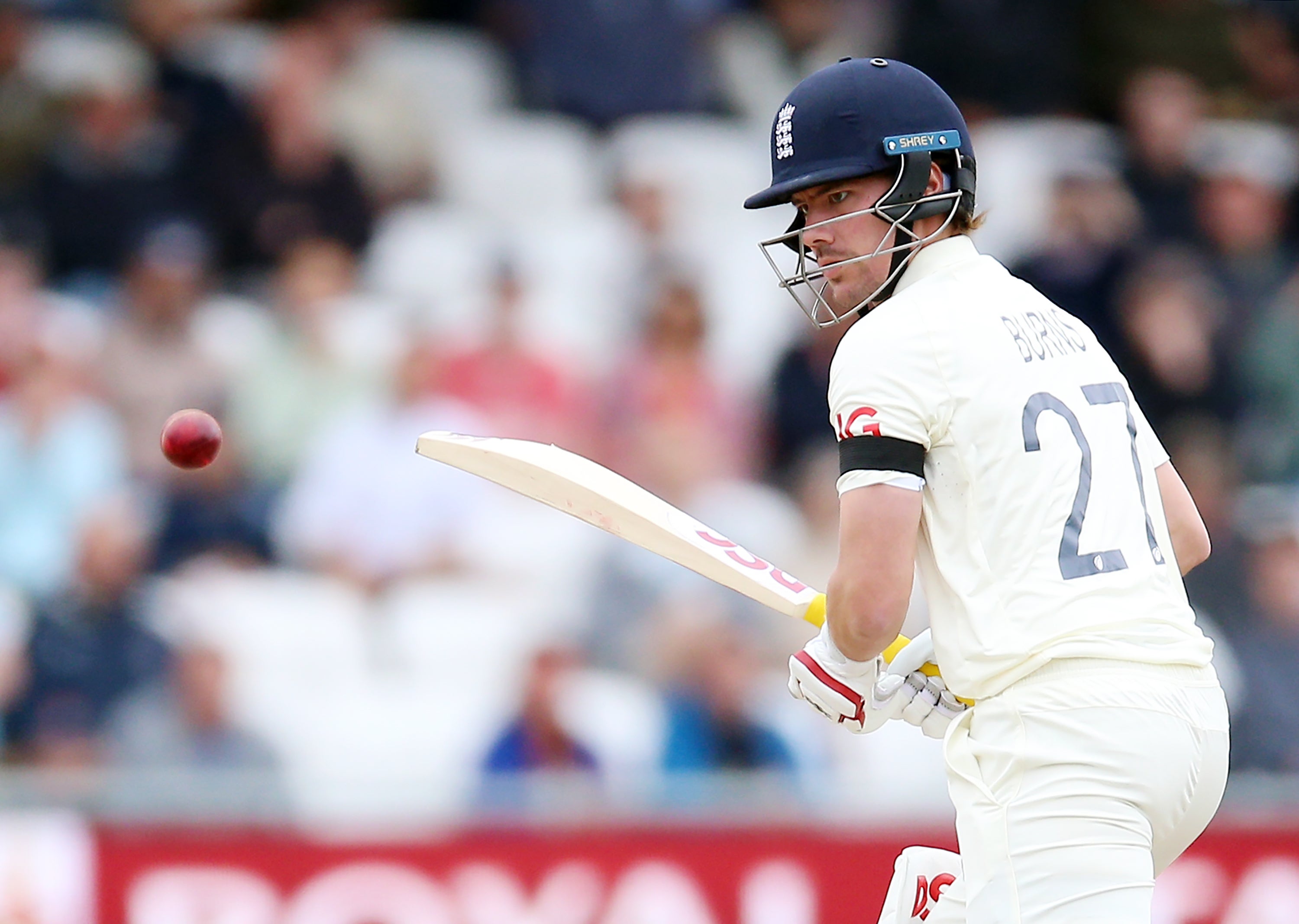 Rory Burns was dismissed early on day two (Nigel French/PA)