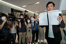 Hong Kong disqualifies independent lawmaker from legislature