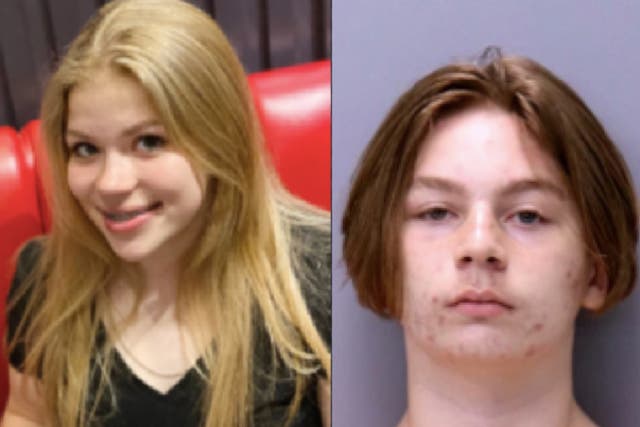 <p>Tristyn Bailey, left, was brutally murdered by classmate Aiden Fucci in 2021 </p>